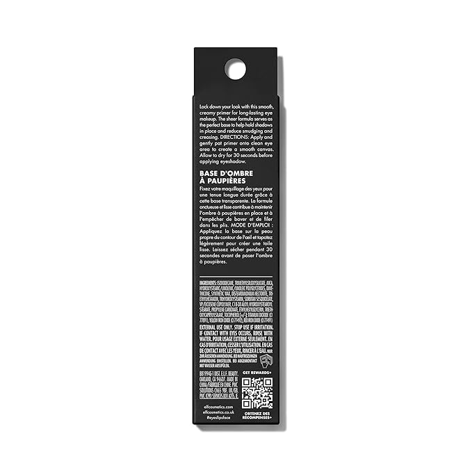 e.l.f. Lock It Down Eyeshadow Primer,Smooth Creamy Eye Makeup Primer For Long-Lasting Eyeshadow,Intensifies Color,Helps Prevent Creasing,Vegan & Cruelty-Free,(Pack of 2)