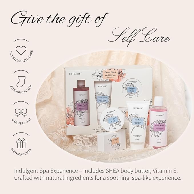 Spa Gift Basket for Women & Men, Face Skin Care Set, Bath & Body Set, Self Care Hydrating Pamper Kit, Bath Bomb, Birthday, Christmas, Valentines, Mother Day, Anniversary Spa Travel Set Holiday Gift