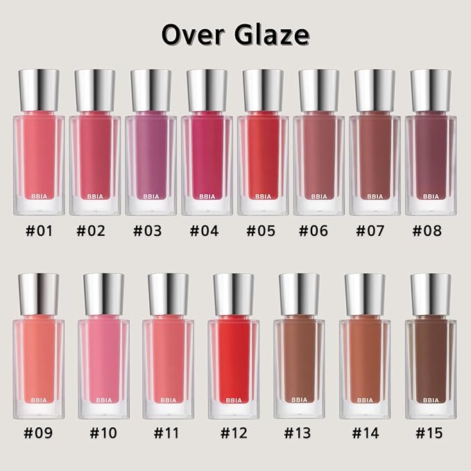 BBIA Over Glaze Lip Gloss - Plumping & Volumizing Glossy Lip Tint with High-Glow Glassy Shine Finish, Naturally Moisturizing, Non-Sticky, Lightweight, Vegan, Korean Makeup (05 GRAPEFRUIT SYRUP)