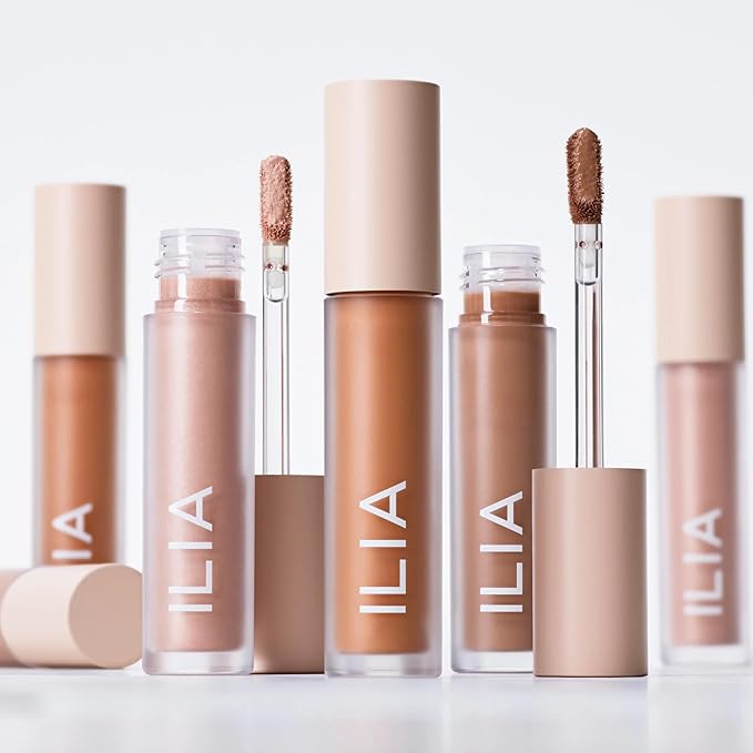 ILIA - Chromatic Liquid Powder Eye Tint | Cream-to-Powder Eyeshadow, Smudge-Resistant, Quick-Dry, Weightless, Water-Based | Non-Toxic, Vegan, Cruelty-Free, Clean Makeup (Burnish, 0.12 fl oz | 3.5 ml)