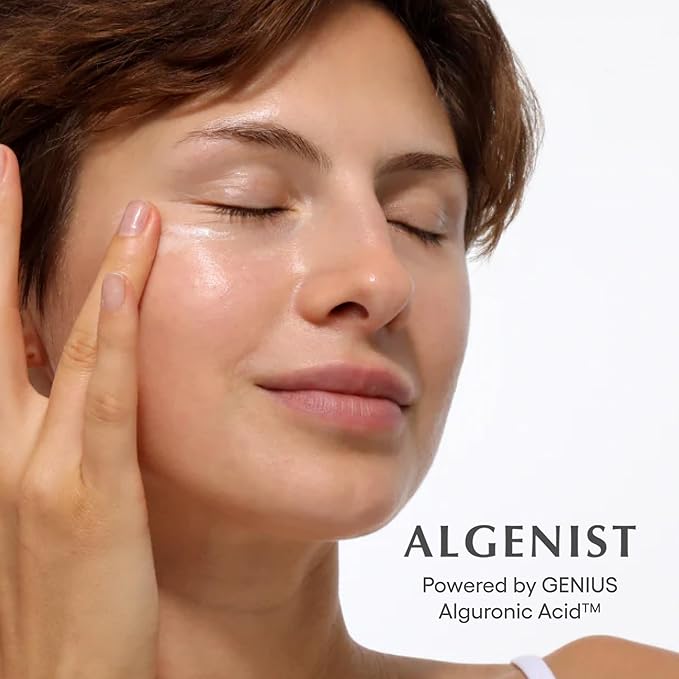 Algenist Triple Algae Eye Renewal Balm - Hydrating Vegan Eye Cream with Caffeine, Alguronic Acid & Peptides to Help Reduce Dark Circles, Puffiness, Fine Lines & Wrinkles - Travel Size (0.5 oz)