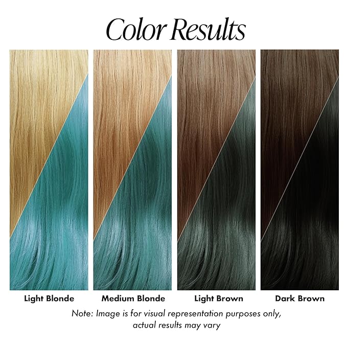 Adore Semi Permanent Hair Color (196 Sky Blue) (2 Pack) | Vegan & Cruelty-Free Blue Hair Dye | No Ammonia, No Peroxide, No Alcohol | 4 Fl Oz
