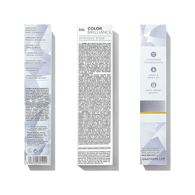 Ion Gold Blonde Permanent Creme Hair Color