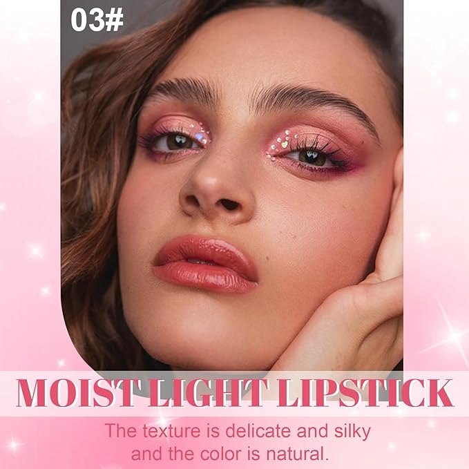 Honey Tinted Lip Stain Lip Gloss, Sheer Hydrating Lip Balm, Moisturizing Lip Color for All Skin Tones, Nourishing Lipstick with a Hint of Natural Black Cherry Tint (A03)