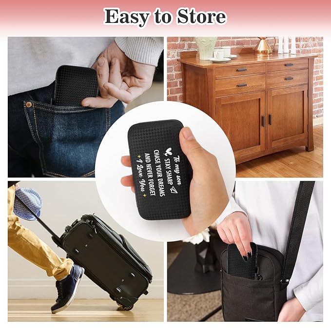 Gifts for Son,Son Christmas Gift Birthday Stocking Stuffers Father's Valentines Day Stepson Gifts Ideas for Him Adult Son from Mom Dad Stepmom Nail Kit Clippers for Men Manicure Pedicure Tools