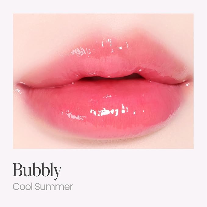 Espoir Couture Lip Tint Glaze #21 Bubbly | Volumizing Lip Stain with Juicy Texture, Long-Lasting & Vibrant Colors, Moisturizing & Hydrating, Glossy Formula, Vegan, Korean Makeup, 0.14 oz
