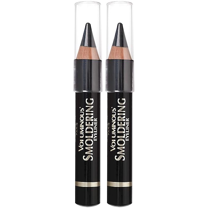 L'Oreal Paris Voluminous Smoldering Eyeliner, Black, 0.056 Oz, 2 Count