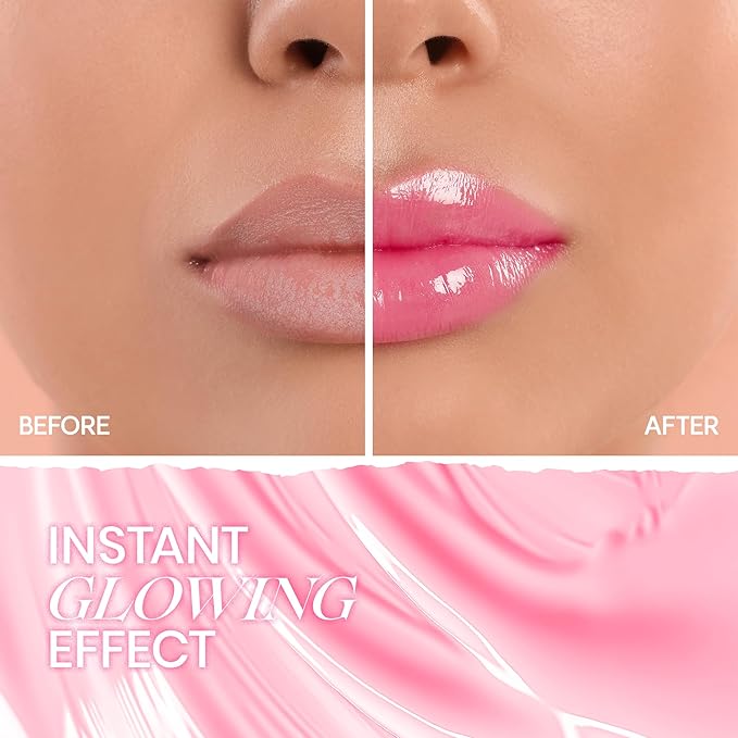 Glowing Color Lip Balm (Coral Pink)