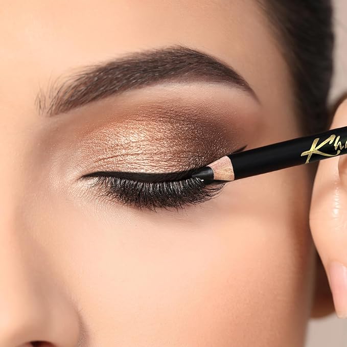 Eyeliner Pencil, Glide On, Waterproof, Ultra Smooth & Creamy Application, Long-Lasting, Matte Finish Versatility, Smudge-Proof, Ophthalmologist Tested, Cruelty Free & Vegan, #10 Black