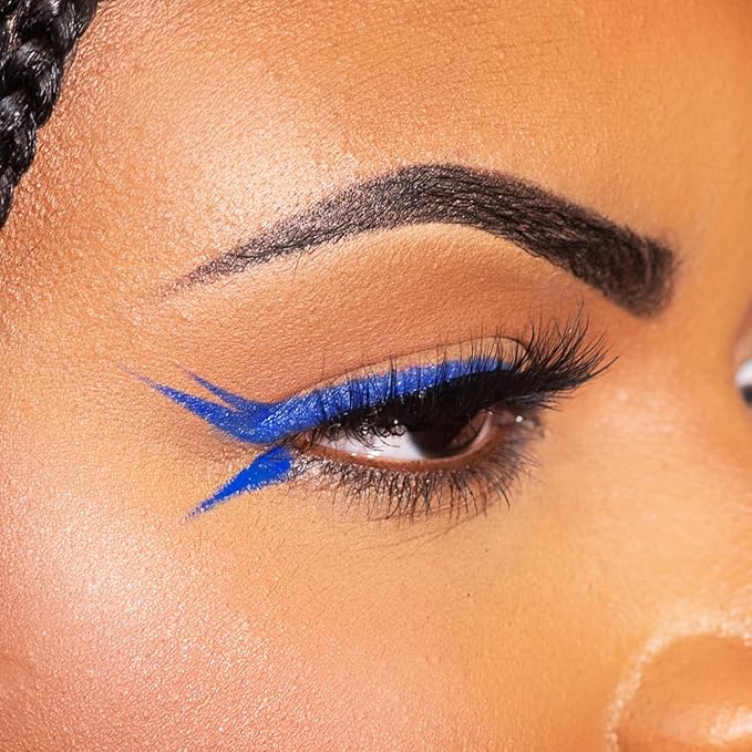 KimChiChic Beauty Stage Proof Eyeliner, Waterproof & Smudge-Proof Creamy Pigmented Pencil, Ultra Creamy, Long-Lasting Liner with Jojoba Oil & Shea Butter, Vegan & Cruelty-Free, 04 Cobalt Blue