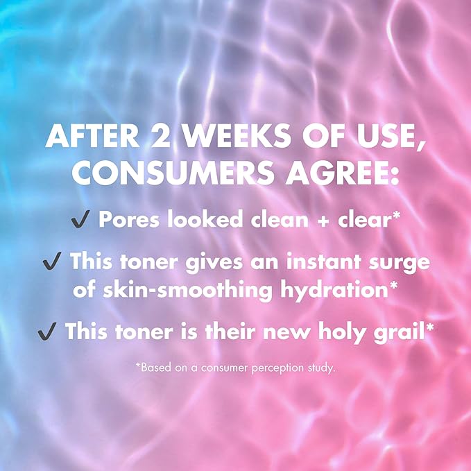 e.l.f. Thirst Burst Pore-fecting Toner, Hydrating & Exfoliating for Face, Smooths, Plumps & Minimizes Pores, Infused with Salicylic Acid, Vegan & Cruelty-Free