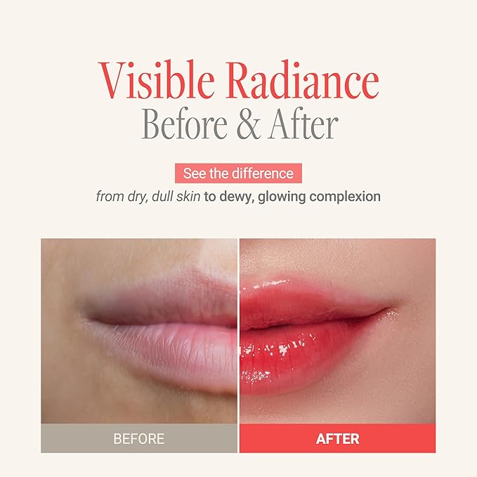 ANILLO Petal Glow Balm - Korean Tinted Lip and Cheek Balm with Volufilinsome, Hyaluronic Acid Complex & Hibiscus Collagen - Glossy and Vegan K Beauty Lip Moisturizer & Cheek Blush (0.18 oz)