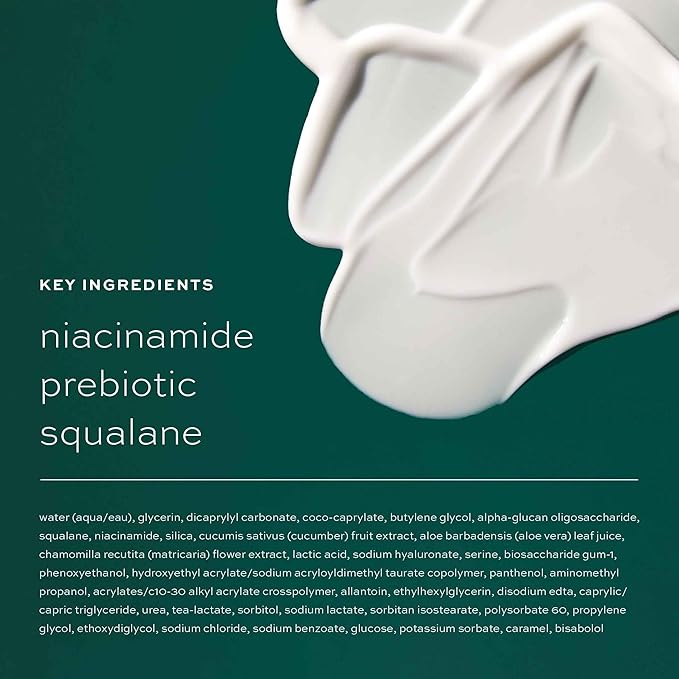 ITK Skincare Prebiotic Gel Face Moisturizer For Oily, Acne Prone Skin - Niacinamide + Squalane + Cucumber Extract - Hydrate + Energize Skin - Dark Spot Corrector For Face - Vegan + Cruelty Free