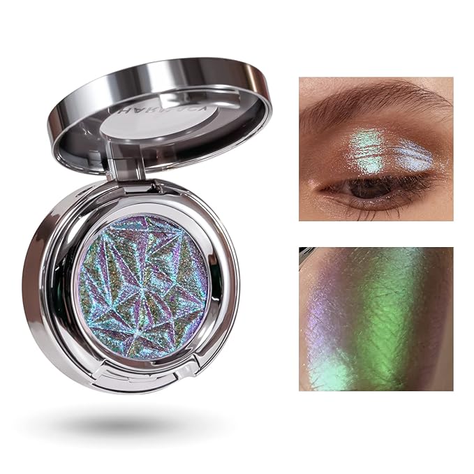 CHARMACY Duochrome Eyeshadow, Insane Shifters Chameleon Eyeshadow, Creates High-Impact, Metallic Eye Looks, 100% Vegan and Cruelty Free (Chameleon-#804, 0.06 Ounce (Pack of 1))
