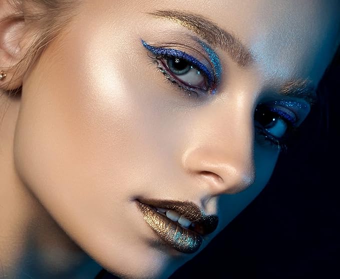 MARBLERS [Twinkle] Shape Glitter for Body & Face 0.11oz (3g) | Flake | Non-Toxic | Vegan | Cruelty-Free | Eyeshadow, Nail Polish, Nail Art | Festival, Rave & Party Makeup | Body & Face