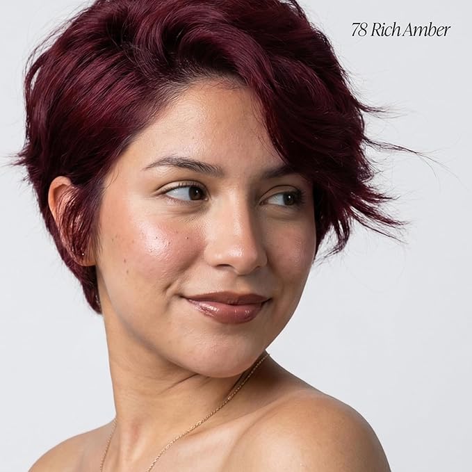 Adore Semi Permanent Hair Color (078 Rich Amber) (2 Pack) | Vegan & Cruelty-Free Brown Hair Dye | No Ammonia, No Peroxide, No Alcohol | 4 Fl Oz