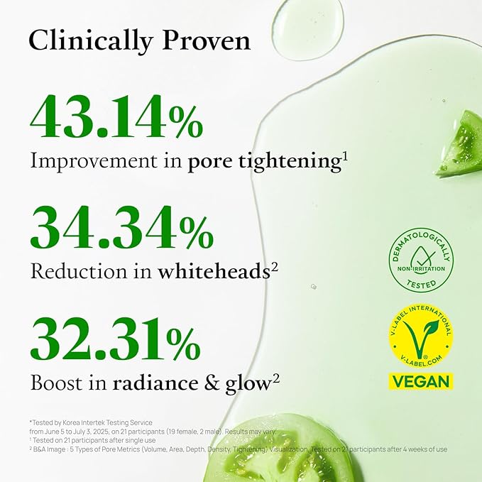 FULLY Green Tomato Acid 20 Exfoliating Wash Off Serum, 21% AHA+BHA+PHA for Dead Skin, Magic Green Potion, Body Exfoliator, for Strawberry Skin, Smooth Texture, Korean Vegan Skincare, 1.69 fl.oz