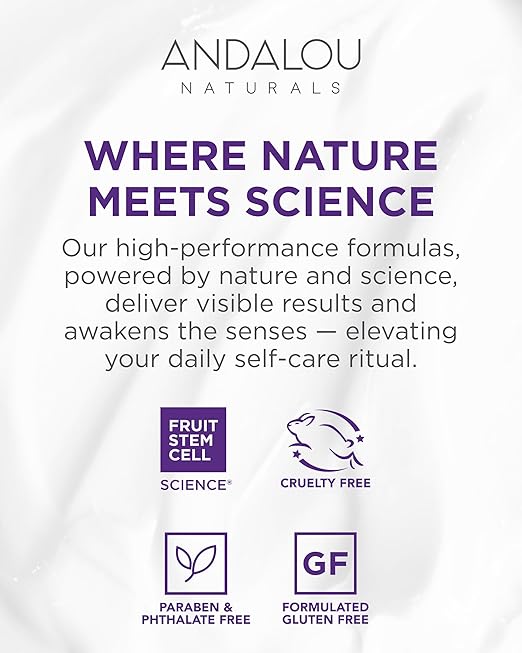 Andalou Naturals Age Defying Rejuvenating Eye Balm - Plant-Based Retinol Alternative - Gentle, Hydrating Eye Cream With Bakuchiol to Help Reduce Appearance of Wrinkles - 0.45 Oz
