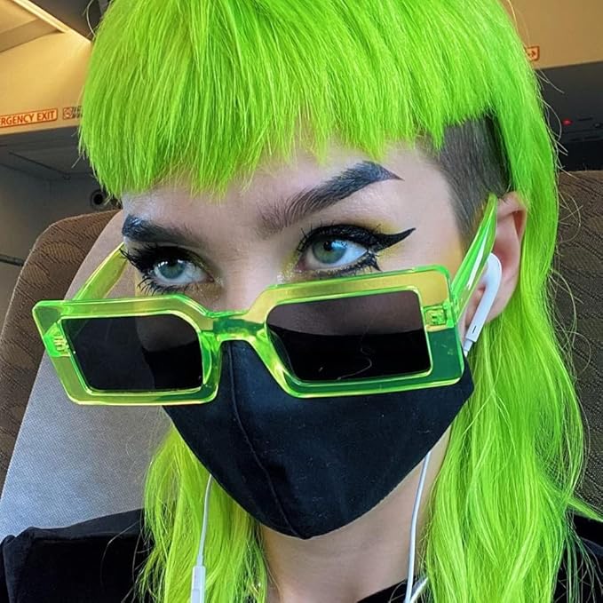 MANIC PANIC Classic Electric Lizard Semi Permanent Hair Color - Bright Neon Green Hair Dye for Women & Men That Lasts 4-6 Weeks - Vegan, Ammonia & Cruelty-Free - Create & Mix Custom Shades (4oz / 2pk)