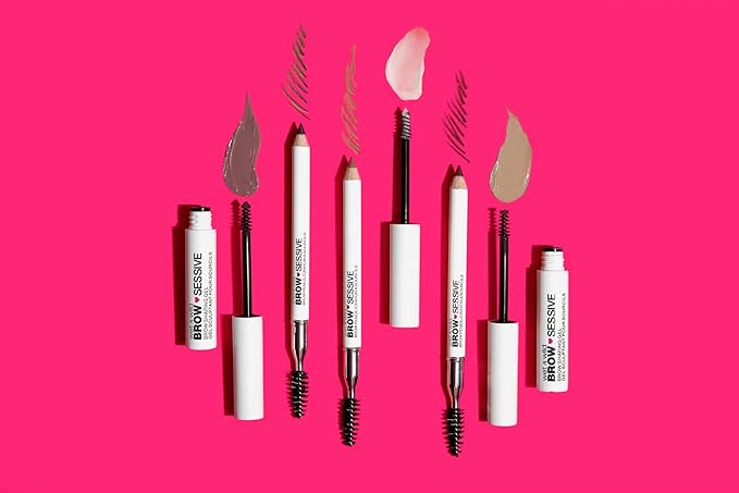 wet n wild Brow-Sessive Brow_Pencil, Ultra-Precise Dual Ended Spoolie Brush for Perfect Buidlable Blendable Shaping, Natural Lasting Shades for Every Brow, Cruelty-Free & Vegan - Taupe (Pack of 2)