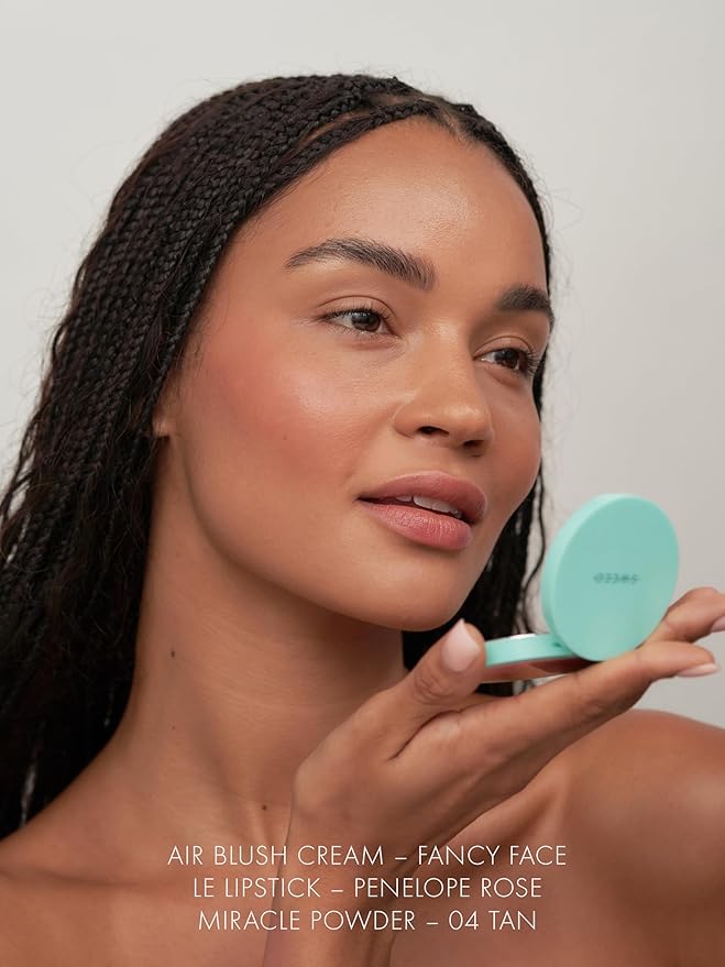 SWEED - Air Blush Cream | High Pigmented, Velvet Finish | Vegan, Cruelty-Free, Clean Beauty (Fancy Face, 0.17 oz | 5 g)