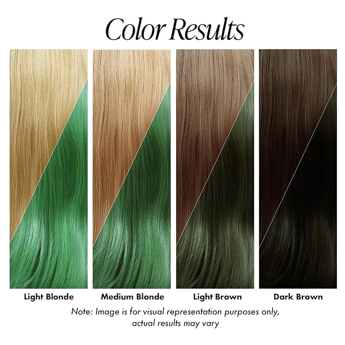 Adore Semi Permanent Hair Color (194 Sweet Mint) (2 Pack) | Vegan & Cruelty-Free Green Hair Dye | No Ammonia, No Peroxide, No Alcohol | 4 Fl Oz