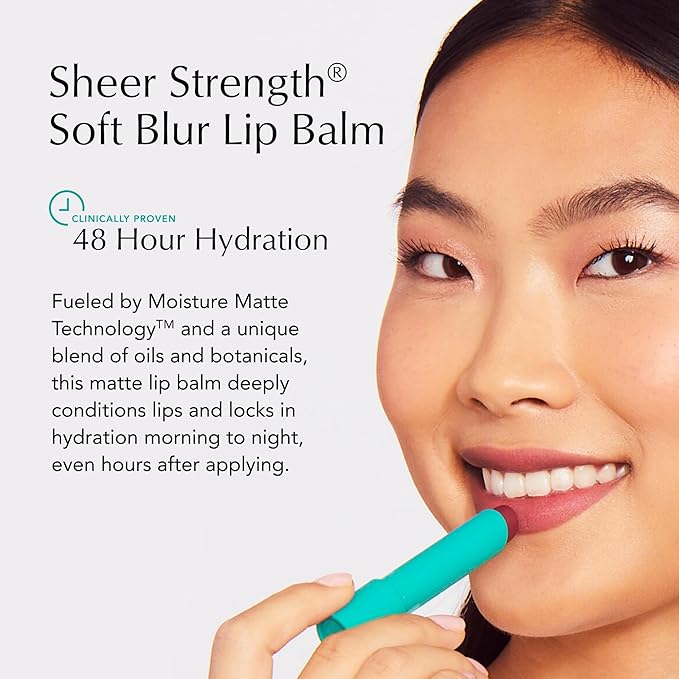 Thrive Causemetics Sheer Strength Soft Blur Lip Balm, Everyday Makeup Essential for Women, Lightweight & Creamy Lips Balm, Long Lasting Hydration, Vegan, Shade Chenoa (Neutral Spice)