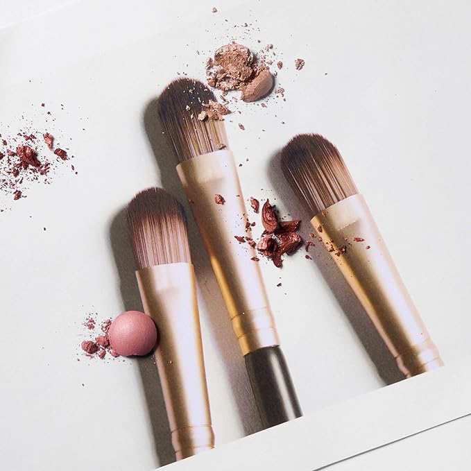 LAURA GELLER NEW YORK Cosmetic Professional Makeup Brushes - Cruelty-Free - 14 Dual-Ended Eyeshadow Brush
