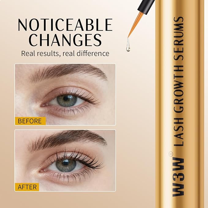 Eyelash serum - Eyelash Growth Serum with Advanced Formula to Boost Longer, Thicker Fuller Looking Lashes Nourishing Lash Serum For Eyelash Growth Vegan & Cruelty-Free for Sensitive Eyes 4ml