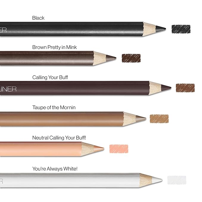 wet n wild Color Icon Kohl Eyeliner Pencil Brown Simma Brown Now! (Pack of 4)