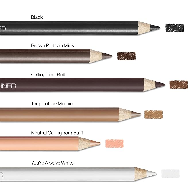 wet n wild Color Icon Kohl Eyeliner Pencil - Rich Hyper-Pigmented Color, Smooth Creamy Application, Long-Wearing Matte Finish Versatility, Cruelty-Free - Pretty in Mink