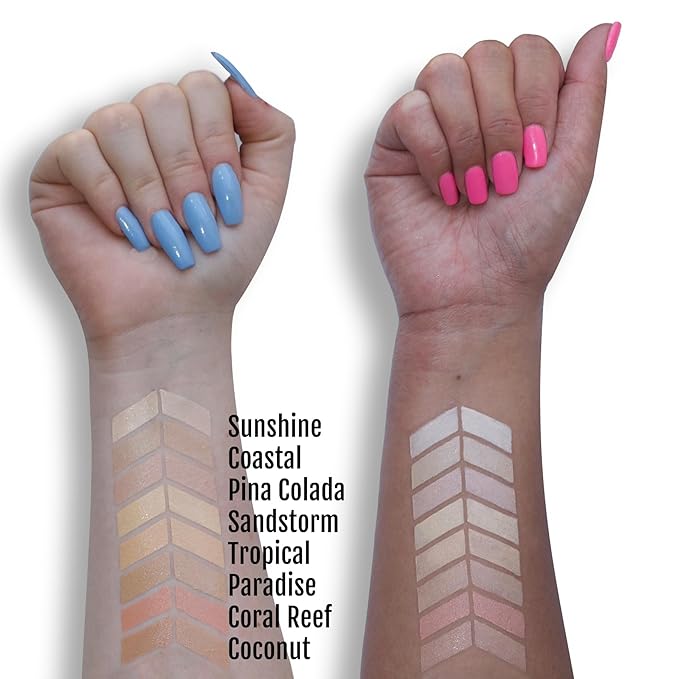 BaeBlu Organic Concealer, FULL Coverage Cover Up, 100% Natural, Made in USA, Coconut