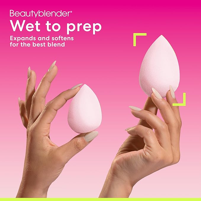 Beautyblender® | Bubble Beauty Blender Makeup Sponge, Super-Soft Foam Easily Blends Foundations, Powders & Creams, Made in USA, Reusable, Washable, Streak Free Application, Vegan, Cruelty Free