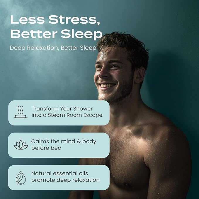 Body Restore Shower Steamers Aromatherapy 15 Pack – Birthday Gifts for Women, Men, Easter Basket Stuffers, Stress Relief, Relaxation, Self Care – Eucalyptus