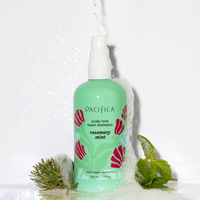 Rosemary Mint Scalp Care Shampoo & Conditioner Set – Clean Vegan Shampoo & Conditioner for Oily Or Flaky Scalp (All Hair Types), A Balanced, Soothed Scalp, No Silicones or Parabens