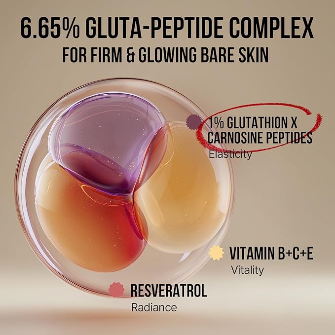 Gluta Peptide Firming Cream with Longevity Care for Korean Vegan Skincare — a face cream for skin tightening and firming, peptide moisturizer