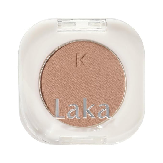 Laka Mono Single Eyeshadow, 1.8g/0.06 oz, High Pigment Eye Shadow, Easy Apply, Long Lasting Color, Smooth Blendable Formula, Vegan, K-Beauty (#906 Tawny)