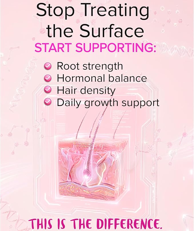 All NAT Hair Growth & Shine | 4D Bioformula Drink with 22 Active Ingredients | Supports Healthy Hair Growth, Stronger Follicles & Natural Shine | for Women & Men | Vegan · Sugar-Free · 300g