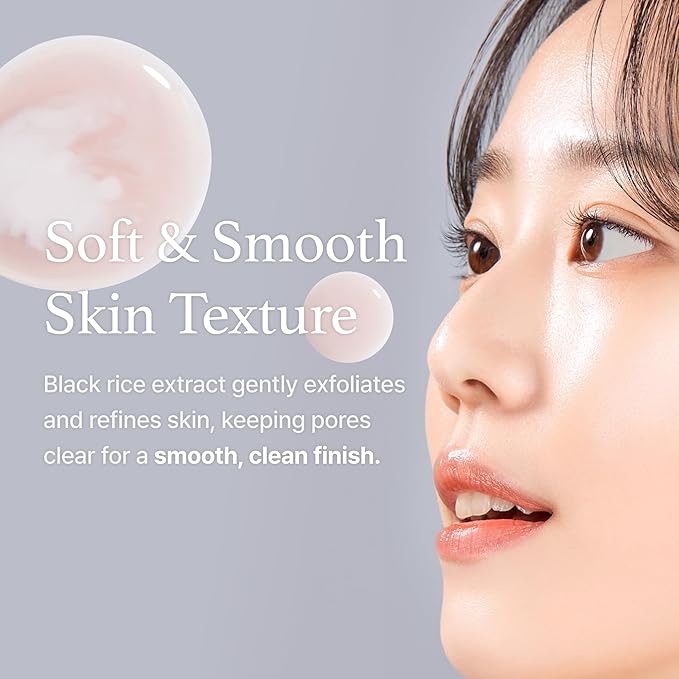 [I'm From] Miniature of Black Rice Toner for Oily Skin, Sebum Control Toner, Lightweight, Niacinamide, Panthenol, Fragrance Free, Korean Skin Care, 1.01 Fl Oz
