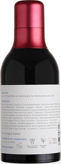 Decollage Hydrating Water Gel Travel Size Moisturizer 1.7 fl oz for Smooth and Glowing Skin with Hyaluronic Acid, Ceramide NP Fragrance Free, Oil Free, PETA Certified Vegan Skincare
