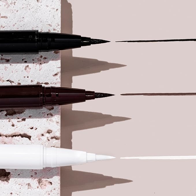 Milani The Tank Liquid Eyeliner - No-Skip Liquid Eyeliner Pen, Waterproof Formula, Makeup Pen, Long Lasting & Smudgeproof - 130 White