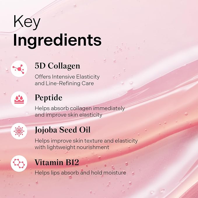 Torriden CELLMAZING Lip Essence 11ml (0.37 fl.oz) | Volumizing, Plump, Smooth, and Moisturized Lips | Collagen, Peptide | Hydrating Korean Lip Balm