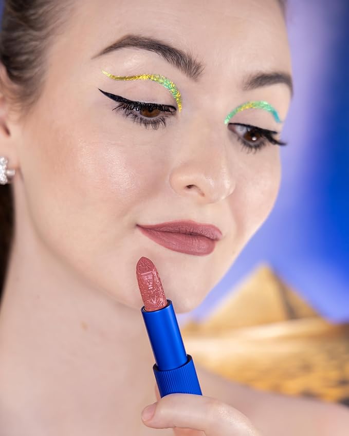 Whats Up Beauty - Egyptian Queen Liquid Eyeliner - Shade Nebu Multichrome Triochrome Clean Cruelty Free Vegan Eye Makeup