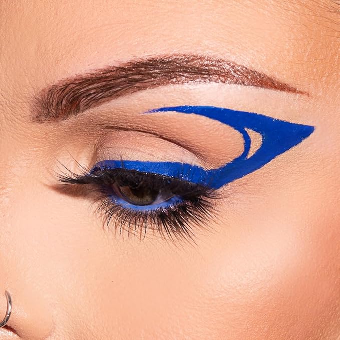 KimChiChic Beauty Stage Proof Eyeliner, Waterproof & Smudge-Proof Creamy Pigmented Pencil, Ultra Creamy, Long-Lasting Liner with Jojoba Oil & Shea Butter, Vegan & Cruelty-Free, 04 Cobalt Blue