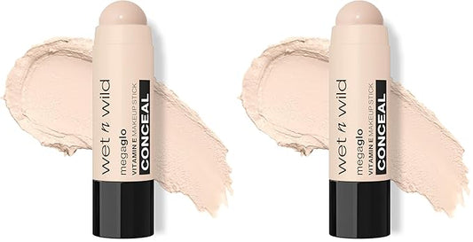 wet n wild MegaGlo Makeup Stick Conceal and Contour Neutral Follow Your Bisque,1 Ounce,807 (Pack of 2)