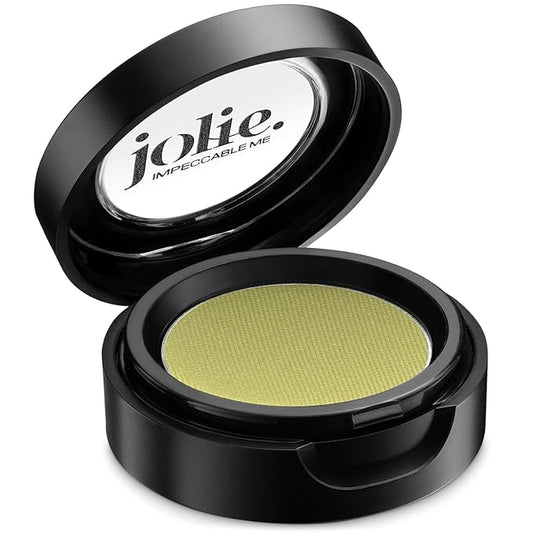 Jolie Cosmetics Powder Pressed Matte Eyeshadows - Cruelty Free, Vegan, Single Pan Eyeshadow 1.48g Warm Neutrals (Lime)