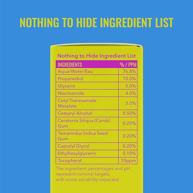 Good Molecules Discoloration Correcting Serum Pack 3 – 75 ml / 2.5 fl oz Each | Lightweight Facial Serum with Tranexamic Acid & Niacinamide for Even-Looking Skin