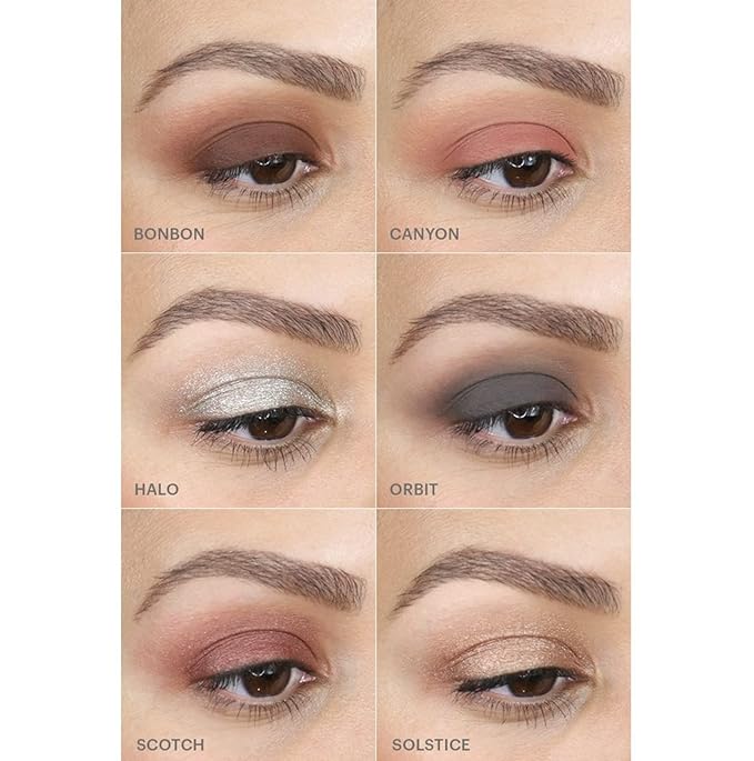 Glo Skin Beauty Cream Stay Shadow Stick (Halo) - Multi-Purpose Eyeshadow Mineral Makeup Can Also Be Used as Liner on Lips or Cheeks, 12-Hours of Wear