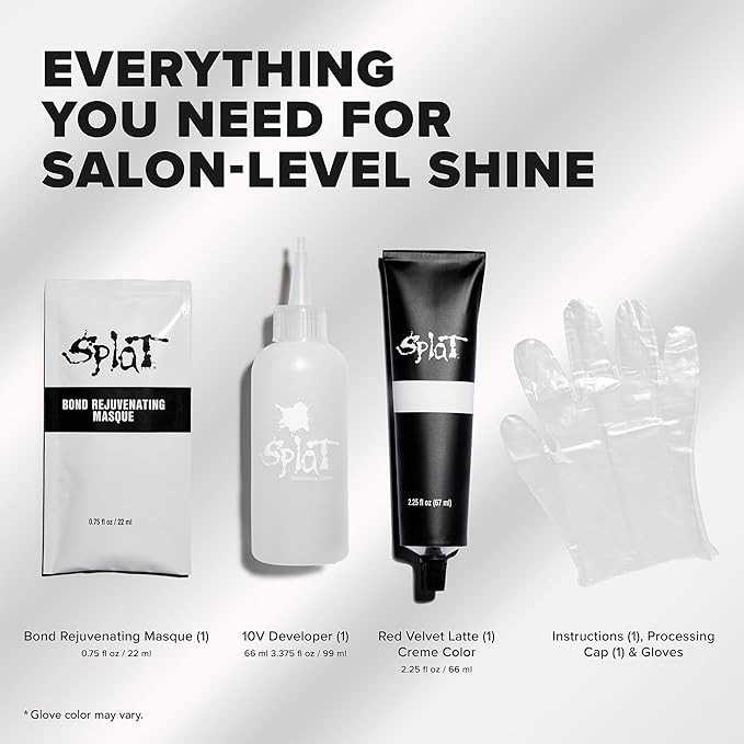 Splat ColorShine Demi-Permanent Hair Color, Red Velvet Latte