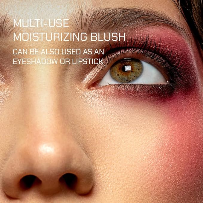 Radiant Professional Touch of Blush - Stick for Cheeks, Lips & Eyes – Vegan Cream Blusher Stick – Lightweight, Hydrating Clean Beauty Makeup – Multi-Use Makeup – Made in Greece (01 CINNAMON, 0.14 Oz)